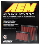 AEM 07-10 Impreza / 08-10 Forester 8.75in O/S L x 8.563in O/S W x 2.438in H DryFlow Air Filter - aem28-20304