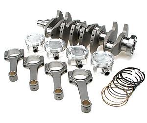 Eagle Chevrolet 350 1Pc Rear Seal Rotating Assembly Kit .030 Bore 3.75in Stroke - eag13005L030
