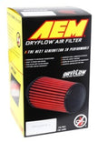 AEM DryFlow Conical Air Filter 5.25in Base OD / 4.75in Top OD / 7in Height - aem21-2047DK