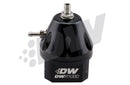 DeatschWerks DWR1000 Adjustable Fuel Pressure Regulator - Black - dw6-1000-FRB