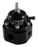 AEM Adjustable Fuel Pressure Regulator Banjo to 7mm Barb Fitting - aem2-610