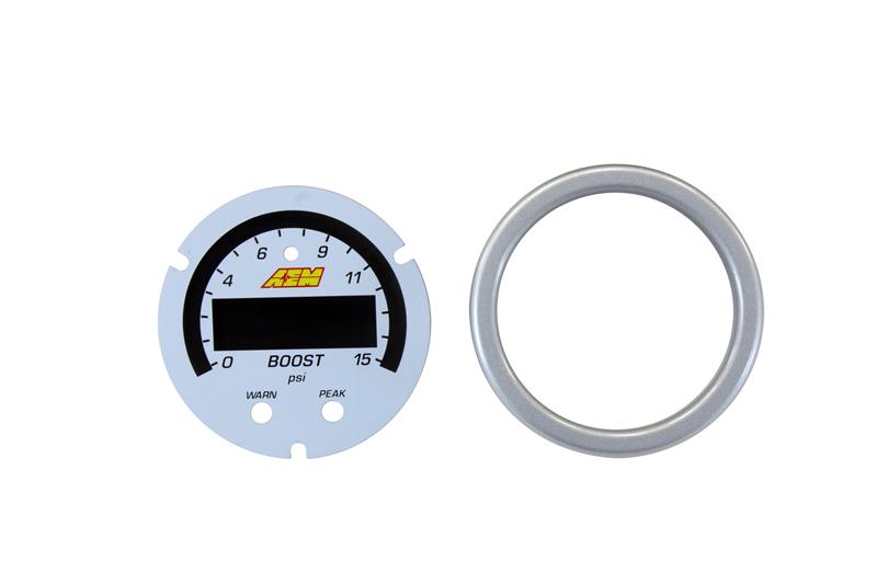 AEM X-Series Pressure 0-15psi Gauge Accessory Kit - aem30-0309-ACC