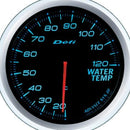 DEFI Advance BF Blue 60mm Water Temperature Gauge (Metric) - defiDF10503
