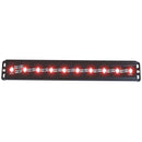 ANZO Universal 12in Slimline LED Light Bar (Red) - anz861152