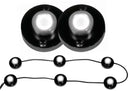 ANZO Bed Rail Lights Universal LED Heavy Duty 6 Pod LED Bed Rail/Rock Crawler Lighting - anz861123