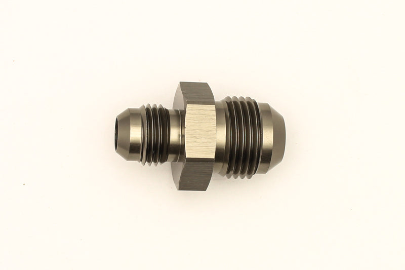 DeatschWerks 8AN Male Flare to 6AN Male Flare Reducer Straight Coupler - dw6-02-0203