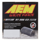 AEM 3.5 inch x 9 inch DryFlow Conical Air Filter - aem21-2049BF