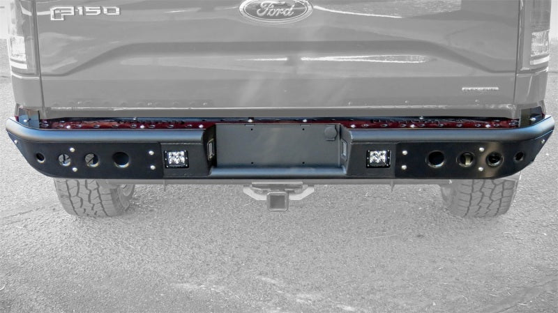 Addictive Desert Designs 15-18 Ford F-150 Venom Rear Bumper w/ Backup Sensor Cutouts - addR152231280103