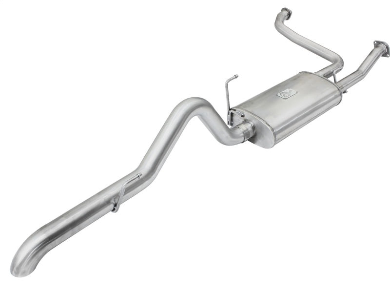 aFe MACHForce XP Exhaust Cat-Back 2.5/3in SS-409 w/ Hi-Tuck Tip 05-15 Nissan Xterra V6 4.0L - afe49-46111