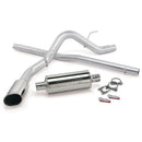 Banks Power 04-08 Ford F-150/Lincoln CCSB Monster Exhaust System - SS Single Exhaust w/ Chrome Tip - gbe48743