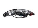 ANZO 1994-1998 Ford Mustang Projector Headlights w/ Halo Chrome 1pc - anz121039