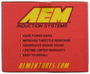 AEM 92-96 Prelude S/Si/Si VTEC Red Short Ram Intake - aem22-405R