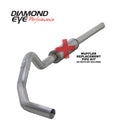 Diamond Eye KIT 4in CB MFLR RPLCMENT PIPE SGL AL: 2004.5-2007.5 DODGE CUMMINS 600 - depK4234A-RP