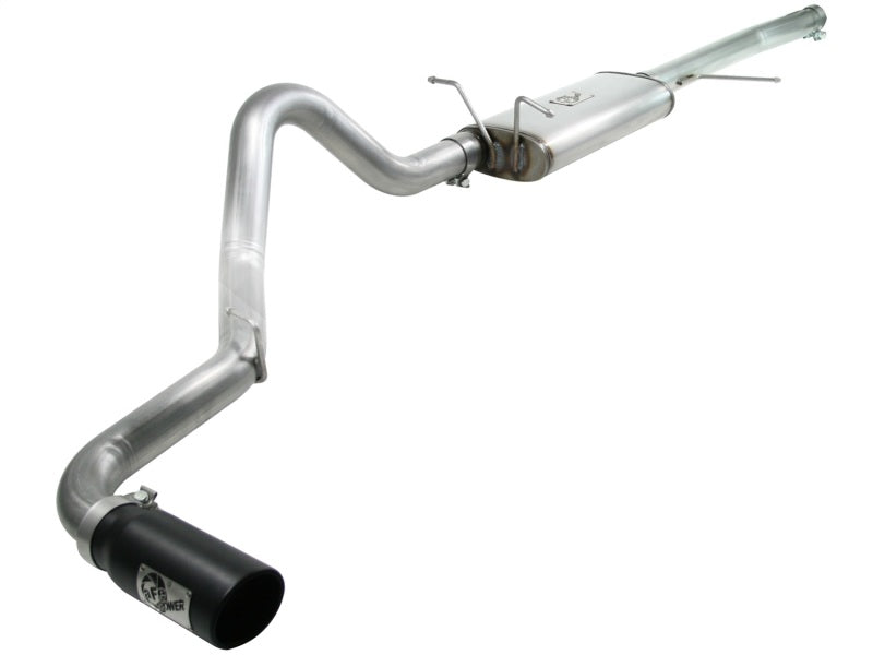 aFe MACHForce XP Exhaust Cat-Back 3in SS-409 w/ Black Tip 97-03 Ford F-150 V8 4.6/5.4L - afe49-43043-B