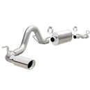 MagnaFlow Cat-Back 2016 Toyota Tacoma 3.5L V6 SS 3in Single Pass Side Exit Rear 4in Tip - mag19291