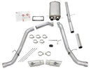 aFe Mach Force-XP Exhaust 3in Cat-Back SS 14-15 GM 1500 Trucks 4.3L/5.3L Dual Split w/ Polished Tip - afe49-44057-P