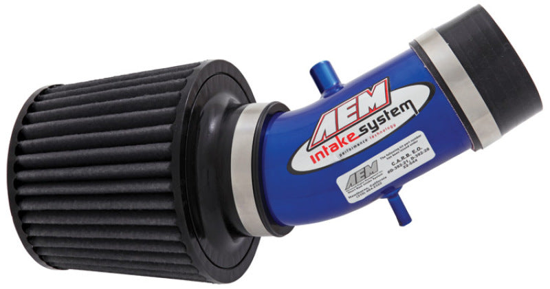 AEM 02-06 Sentra SE-R Blue Short Ram Intake - aem22-544B