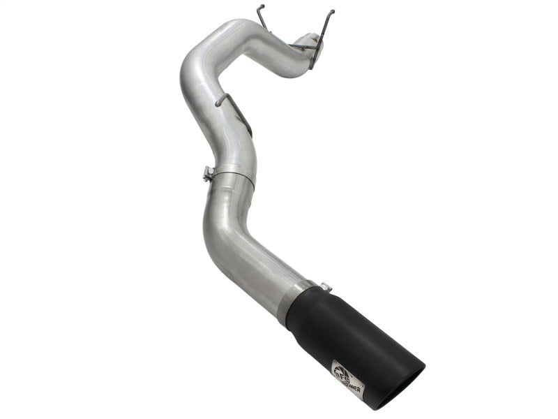 aFe MACHForce XP 5in DPF-Back SS Exhaust Dodge RAM 13-14 6.7L (td) Mega Cab w/ Black Tip - afe49-42039-B