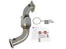 aFe Twisted Steel Down-Pipe (Street) 13-16 Cadillac ATS L4-2.0L (t) - afe48-34126-HC