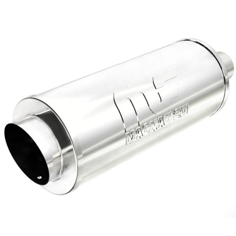 MagnaFlow Muffler W/Tip Mag SS 14X6X6 2.25/4. - mag14847