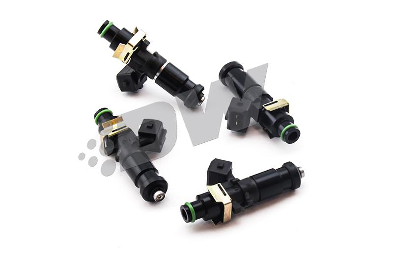 DeatschWerks 95-99 Mitsubishi Eclipse 4G63T / 03-06 Evo 8/9 Bosch EV14 1200cc Injectors (Set of 4) - dw16MX-09-1200-4