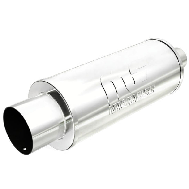 MagnaFlow Muffler W/Tip Mag SS 14X6X6 2.25/4. - mag14822