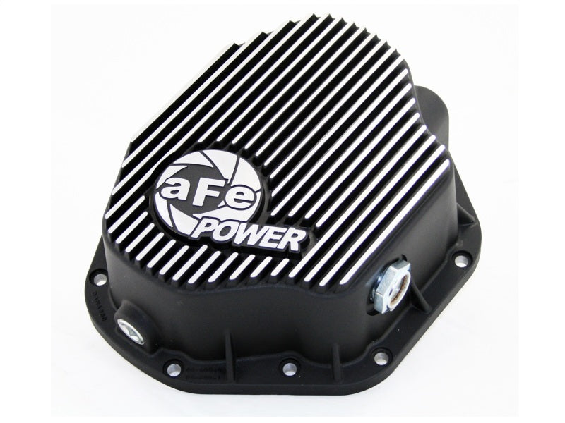 aFe Power Cover Diff Rear Machined COV Diff R Dodge Diesel Trucks 94-02 L6-5.9L (td) Machined - afe46-70032