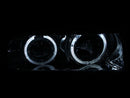 ANZO 1992-1998 BMW 3 Series E36 Projector Headlights w/ Halo Chrome G2 1 pc - anz121326