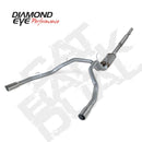 Diamond Eye KIT 3in CB DUAL SS: DODGE 1500 2009-12 HEMI - depK3222S