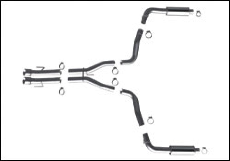 MagnaFlow SYS C/B 96-02 Dodge Viper GTS 8.0L - mag16992