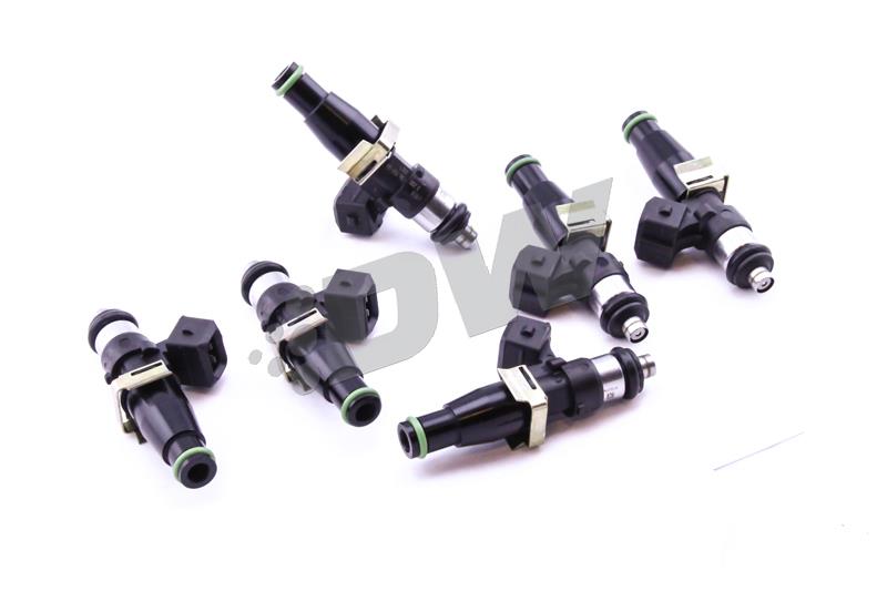 DeatschWerks 93-98 Toyota Supra TT (11mm O-Ring for Top Feed) Bosch EV14 1500cc Injectors (Set of 6) - dw16M-11-1500-6