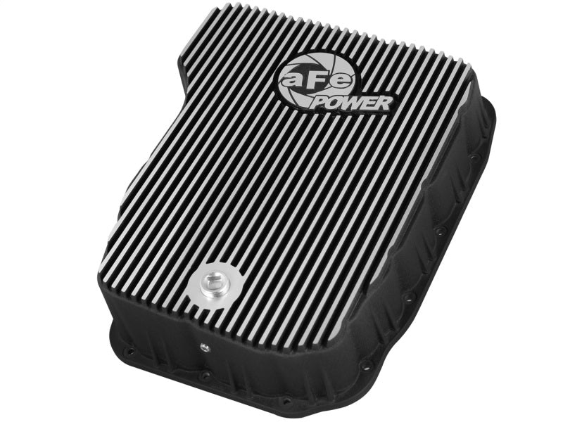 aFe Power Cover Trans Pan Machined COV Trans Pan Dodge Diesel Trucks 07.5-11 L6-6.7L (td) Machined - afe46-70062