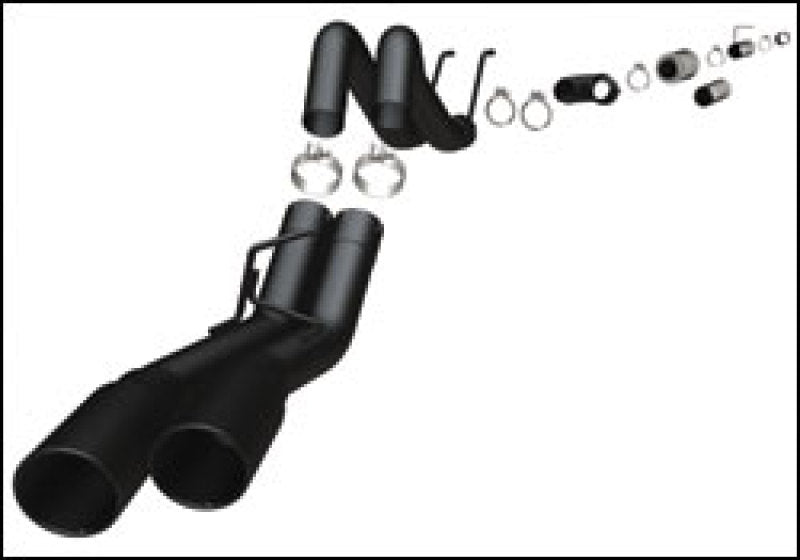 Magnaflow Black Series Sys C/B 08-10 Ford F-Series 6.4L - mag17011