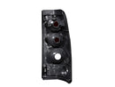 ANZO 1999-2002 Chevrolet Silverado 1500 Taillights Black - anz211025