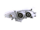 ANZO 2007-2009 Toyota Camry Projector Headlights w/ Halo Black - anz121181
