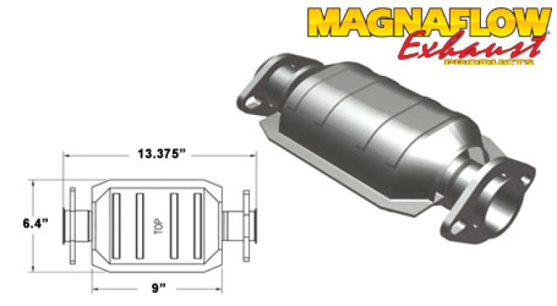 MagnaFlow Conv Direct Fit Capri '91-94 - mag23347