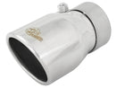 aFe MACH Force-Xp 2.5in Inlet x 3-1/2in Outlet x 6in Length 2.5in 304 Stainless Steel Exhaust Tip - afe49T25354-P06