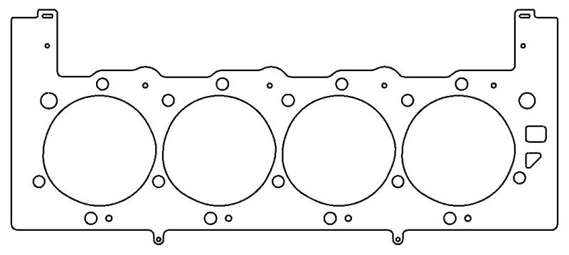 Cometic GM/Mercury 8.1L 496ci 4.280in .051 inch MLS Headgasket - LH - cgC5764-051