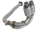 aFe Power Direct Fit Catalytic Converter Replacements Front 00-03 Jeep Wrangler (TJ) I6-4.0L - afe47-48001