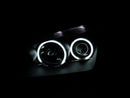 ANZO 2005-2007 Ford Focus Projector Headlights w/ Halo Black - anz121198