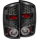 ANZO 2002-2005 Dodge Ram 1500 LED Taillights Black - anz311018