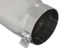 aFe MACHForce-Xp 5in Inlet x 6in Outlet x 15in length Polished Exhaust Tip - afe49T50601-P15