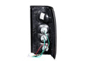 ANZO 1986-1993 Mazda B2000 Taillights Black - anz211113