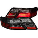 ANZO 2007-2009 Toyota Camry LED Taillights Black - anz321163