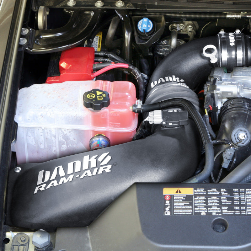 Banks Power 11-12 Chevy 6.6L LML Ram-Air Intake System - Dry Filter - gbe42220-D