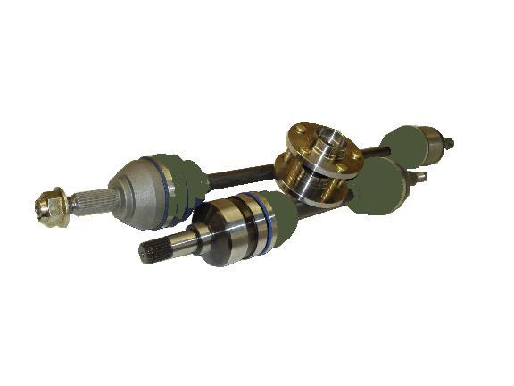 DSS Mitsubishi 1995-1999 Eclipse GS / RS / Talon ESi FWD 525HP Level 3 Axle/Hub kit (Non-Turbo Only) - dssMI20
