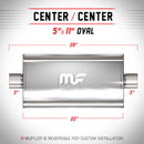 MagnaFlow Muffler Mag SS 22X5X11 3 C/C - mag14579