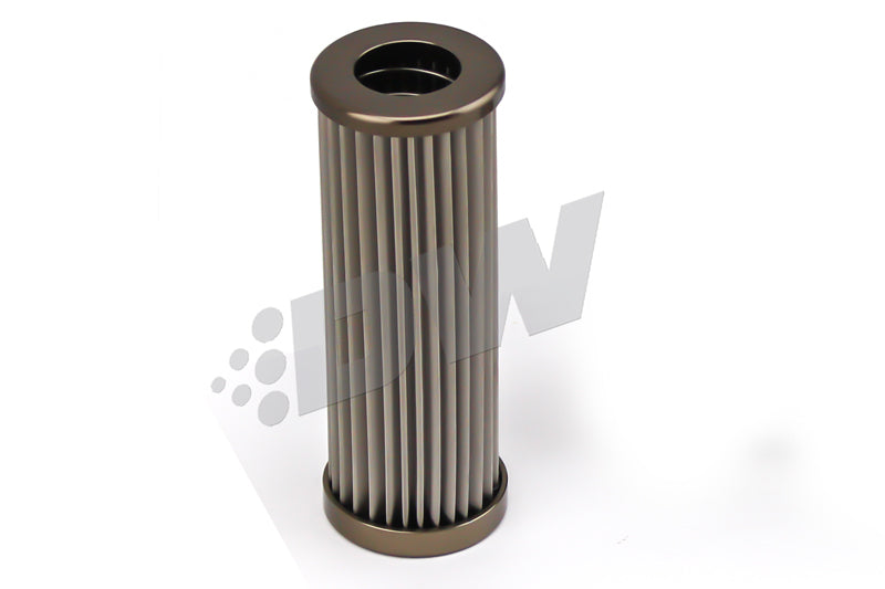 DeatschWerks Stainless Steel 100 Micron Universal Filter Element (fits 160mm Housing) - dw8-02-160-100