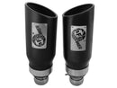 aFe Power 09-15 Dodge Ram 3.0L/5.7L Black Exhaust Tip Upgrade - afe49C42046-B