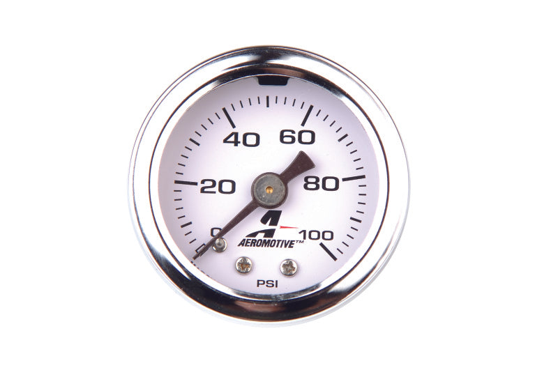 Aeromotive 0-100 PSI Fuel Pressure Gauge - aer15633